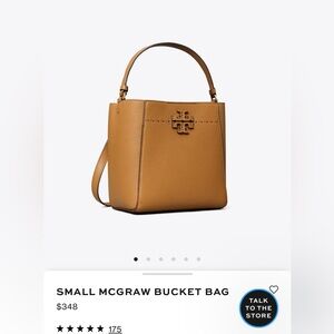 Tory Burch SMALL MCGRAW BUCKET BAG